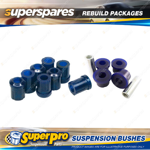 Rear Superpro Suspenison Bush Kit for Ford Mainline Ute Australia Convert USA