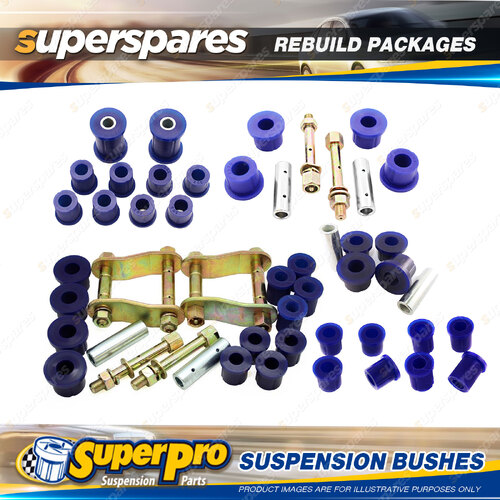 Rear Superpro Suspenison Bush Kit for Ford Ranger PJ PK 2WD 2006-2011