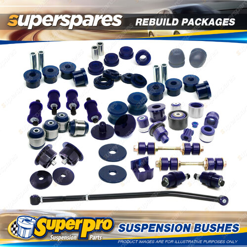 Rear SuperPro Suspenison Bush Kit for Holden Calais VN VP Sedan Wagon IRS 88-93