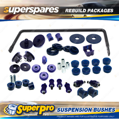 Rear Superpro Suspenison Bush Kit for Holden Commodore VT Sedan Wagon 97-00