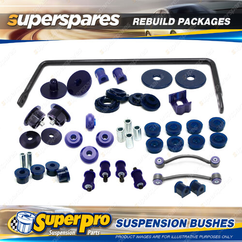 Rear SuperPro Suspenison Bush Kit for Holden Commodore VX Sedan Wagon 00-02