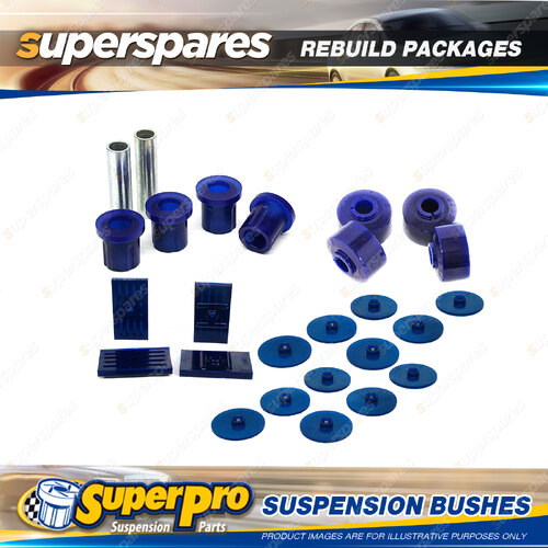 Rear SuperPro Suspenison Bush Kit for Holden H Series HK 1968-1971