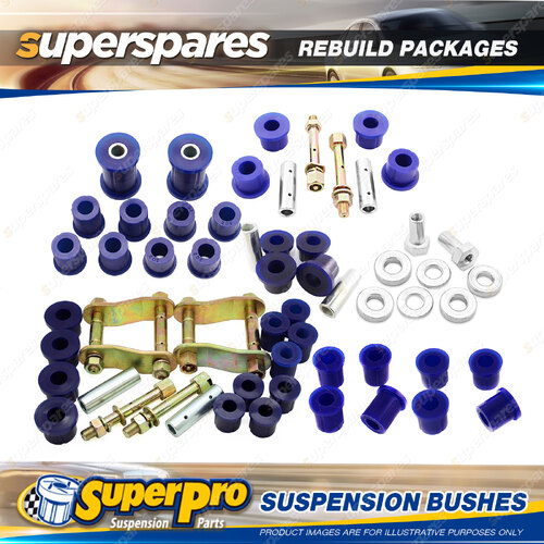 Full Rear SuperPro Suspenison Bush Kit for Mazda Bt-50 UN 2006-2011