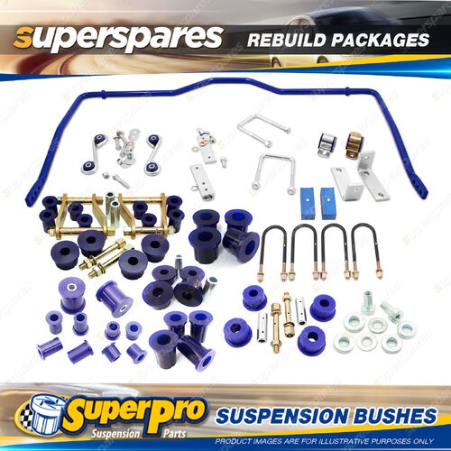 Full Rear SuperPro Suspenison Bush Kit for Mazda Bt-50 UP 2011-2015