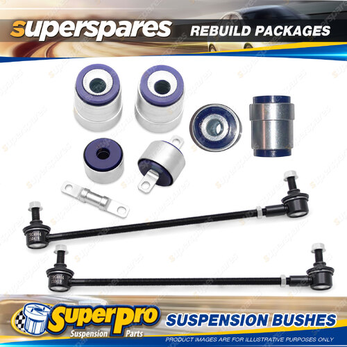 Rear SuperPro Suspenison Bush Kit for Mitsubishi ASX XA GA2W GA6W 10-on