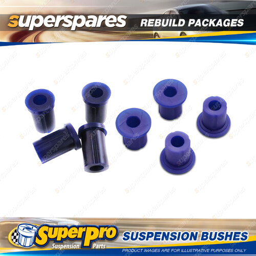 Rear Superpro Suspenison Bush Kit for Mitsubishi L200 Express MC 4x4 82-84