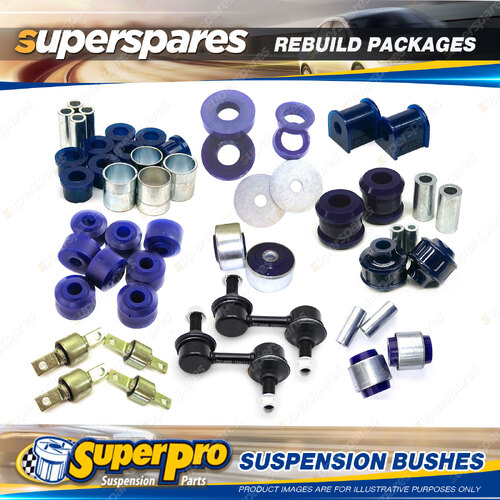 Rear SuperPro Suspenison Bush Kit for Mitsubishi Lancer EVO 1 2 3 92-96