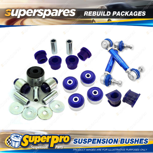 Rear SuperPro Suspenison Bush Kit for Mitsubishi Lancer EVO 10 2007-on