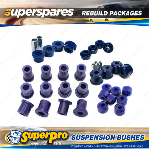 Rear Superpro Suspenison Bush Kit for Mitsubishi Pajero NA NB NC ND NE 83-91