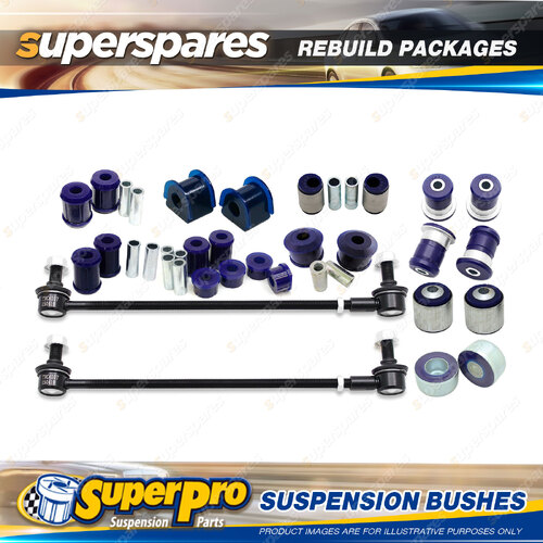 Rear SuperPro Suspenison Bush Kit for Mitsubishi Pajero NM NP 2000-2006