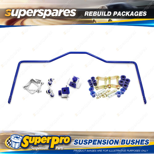 Rear Superpro Suspenison Bush Kit for Mitsubishi Triton ML MN 2006-2015