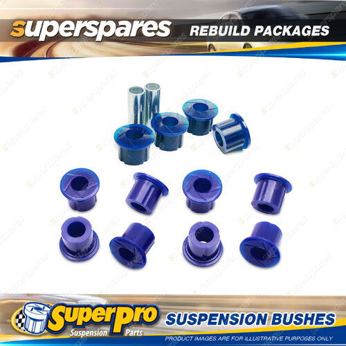 Rear SuperPro Suspenison Bush Kit for Nissan Navara Datsun D21 4WD 4 Cyl 85-99