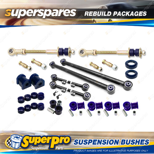 Rear SuperPro Suspenison Bush Kit for Nissan Patrol Y60 GQ Wagon 89-1997