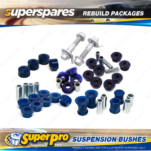 Rear SuperPro Suspenison Bush Kit for Toyota Corolla E80 E82 1985-1989