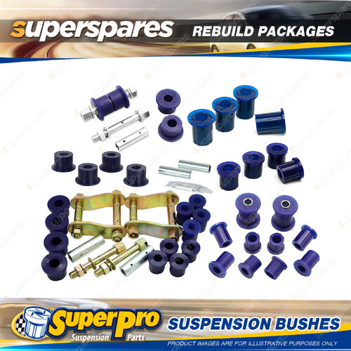 Rear Superpro Bush Kit for Toyota Hilux RN110R LN 167R 172R RZN169 KZN165 VZN172