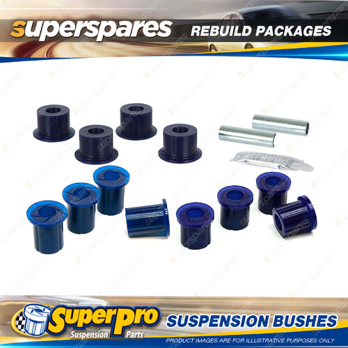 Rear Superpro Suspenison Bush Kit for Toyota Hilux RZN149R RN90 Later 97-01