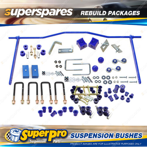 Rear Superpro Suspenison Bush Kit for Toyota Hilux GGN GUN 125 126 4WD 2015-on