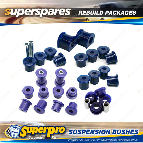 Rear Superpro Suspenison Bush Kit for Toyota Landcruiser 74 Series 85-90