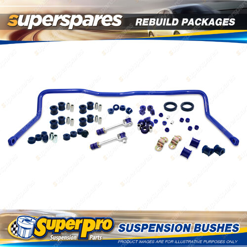 Rear Superpro Suspenison Bush Kit for Toyota Landcruiser 80 Series 90-92