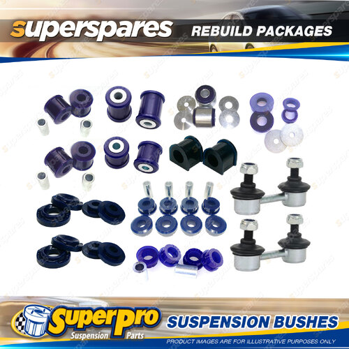 Rear SuperPro Suspenison Bush Kit for Toyota Soarer JZZ 30 31 UZZ31 1990-2000