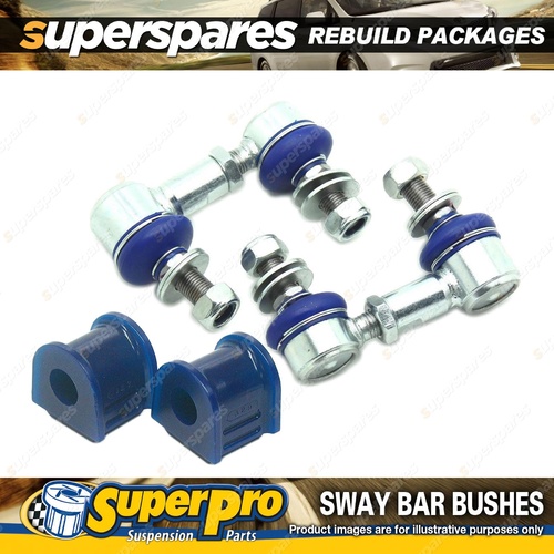 Front SuperPro Sway Bar Rebuild Kit for Toyota Camry V20 V21 V22 1987-1993