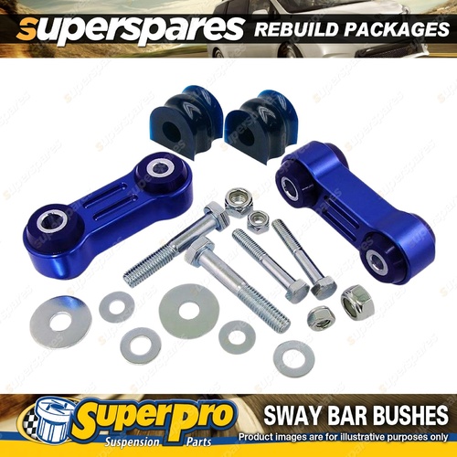 Front SuperPro Sway Bar Rebuild Kit for Subaru Forester SF 1997-2002