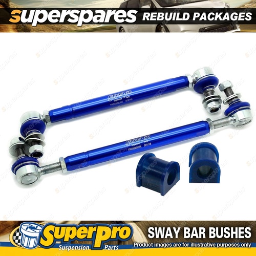 Front SuperPro Sway Bar Rebuild Kit for Toyota Camry XV40 2006-2011