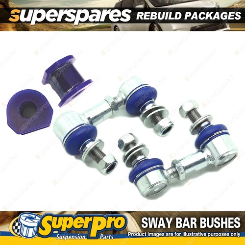 Front SuperPro Sway Bar Rebuild Kit for Mitsubishi Triton ML MN 2006-2015