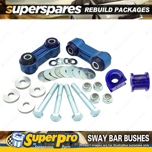 Front SuperPro Sway Bar Rebuild Kit for Subaru Impreza Sedan 2011-2014