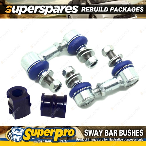 Front SuperPro Sway Bar Rebuild Kit for Nissan X-Trail T30 - 2002-2007