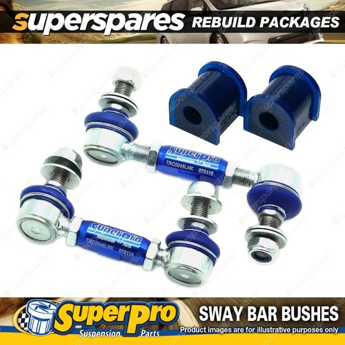 Rear SuperPro Sway Bar Rebuild Kit for Toyota Camry V20 V21 V22 1987-1993