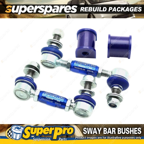 Rear SuperPro Sway Bar Rebuild Kit for Holden Commodore VE 2006-2013