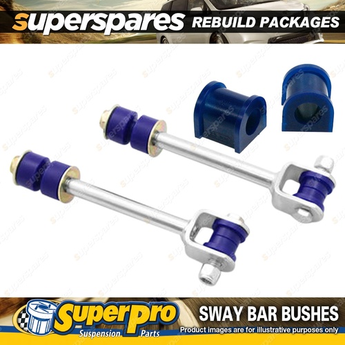 Rear SuperPro Sway Bar Rebuild Kit for Toyota Landcruiser 100 Series 98-07