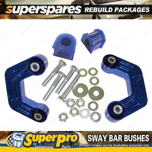 Rear SuperPro Sway Bar Rebuild Kit for Subaru Impreza WRX 00-07 Premium Quality