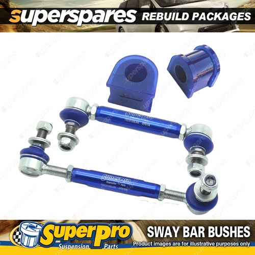 Rear SuperPro Sway Bar Rebuild Kit for Toyota Camry XV20 1997-2002