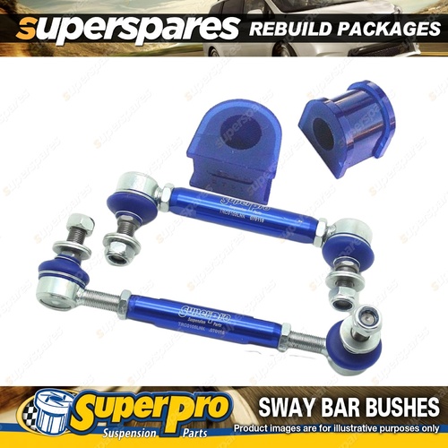 Rear SuperPro Sway Bar Rebuild Kit for Toyota Camry XV30 2002-2006