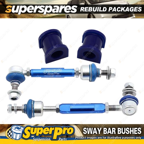 Rear SuperPro Sway Bar Rebuild Kit for Toyota Fj Cruiser GJS15 Prado 150