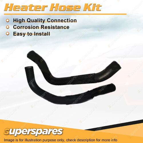 Heater Hose Set for Holden Rodeo RA 3.5L V6 24V DOHC 6VE1 2003-2005