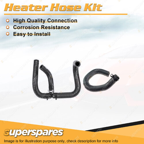 Superspares Heater Hose Set for Ford Falcon FG FGX 4.0L 24V DOHC 2008-2016