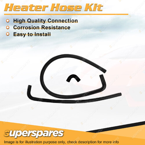 Heater Hose Set for Holden Commodore VC 1.9L OHV 1X STARFIRE 1980-1981