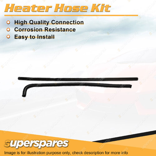 Heater Hose Set for Holden Commodore VB VC 2.8L 3.3L LD1 L14 1978-1981