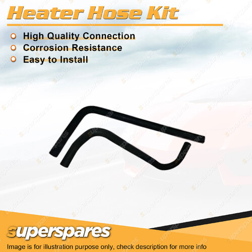 Heater Hose Set for Holden Gemini TE TF TG 1.8L Diesel 4FB1 1981-1984