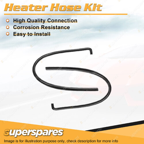 Heater Hose Set for Holden Commodore VC 4.2L 5.0L 80-81 Sankyo Compressor