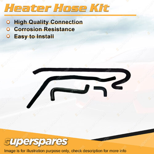 Superspares Heater Hose Set for HSV XU8 VT 5.0L OHV MPFI 304 (LB9) 1999-1999