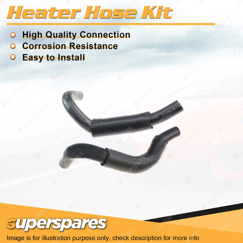 Heater Hose Set for Mitsubishi Triton MK 3.0L SOHC MPFI 6G72 1996-2006