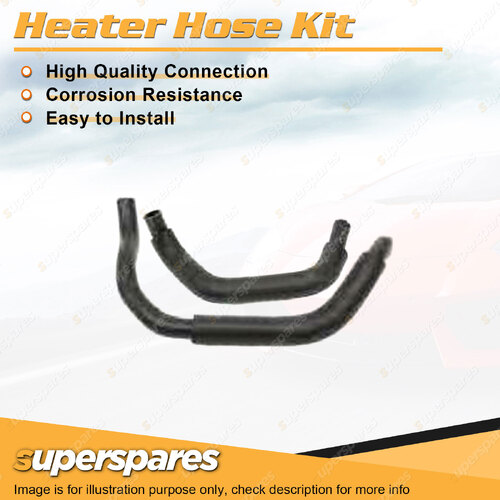 Heater Hose Set for Mitsubishi Triton ML 3.2L SOHC DTFI 4M41T 2006-2009