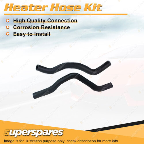 Heater Hose Set for Mitsubishi Lancer CH 2.4L 16V SOHC MPFI 4G69 2005-2007