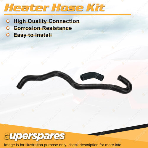 Superspares Heater Hose Set for Mitsubishi Pajero NT NW 3.2L 4M41T 2009-ON