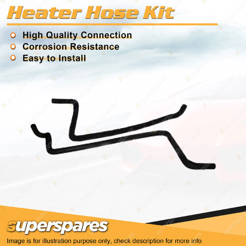 Heater Hose Set for Nissan Patrol GQ Y60 4.2L OHV Diesel TD42 1987-1991