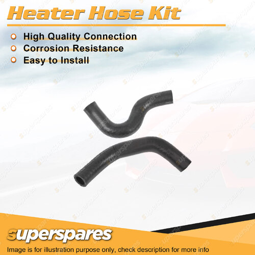 Heater Hose Set for Suzuki Grand Vitara JT JB627 2.7L MPFI H27A 2005-2008